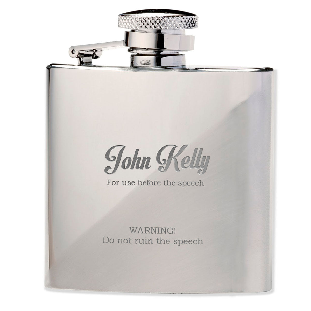 Product image of Best Man 6oz Hip Flask from Treat Republic