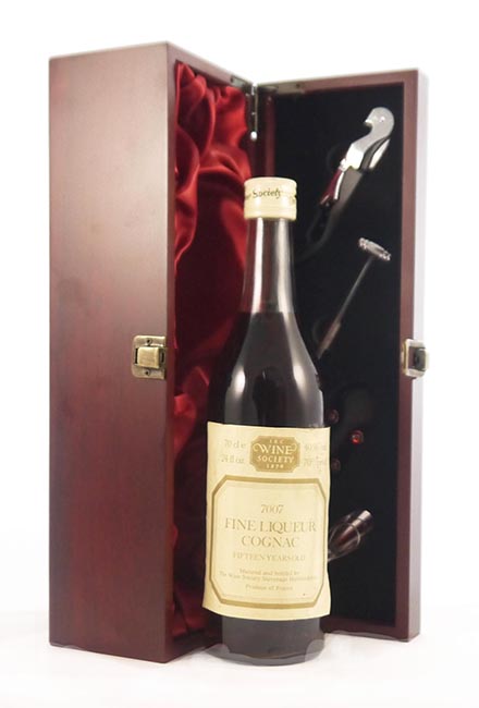 Product image of 1960's 7007 Fine Liqueur 15 year old Cognac 1960's Wine Society Bottling from Vintage Wine Gifts