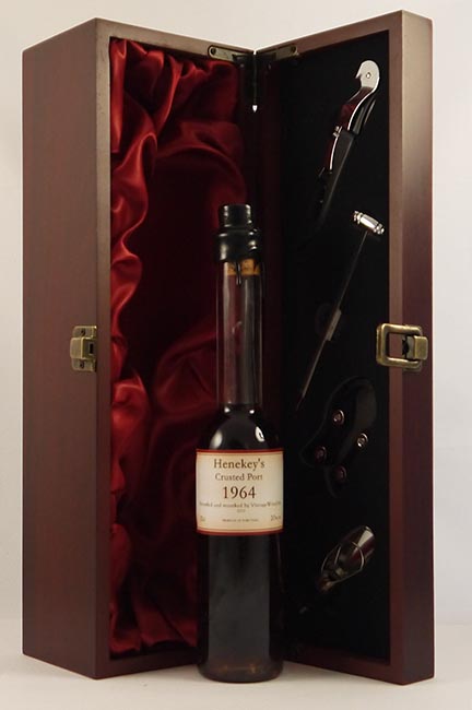 Product image of 1964 Henekey's Crusted Port 1964 (Decanted Selection) 20cls from Vintage Wine Gifts
