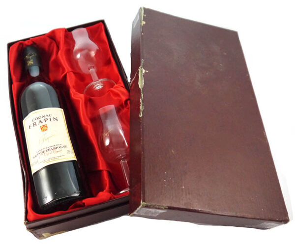 Product image of 1970's Frappin Very Superior Old Grand Champagne Cognac 1970's Gift Set from Vintage Wine Gifts