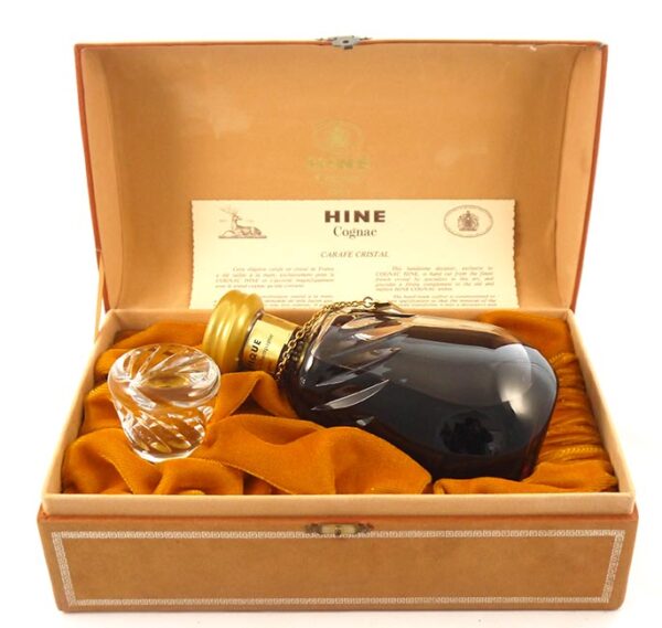 Product image of 1970's bottling Hine Antique Vieille Fine Champagne Cognac Hand Cut Crystal Decanter  (1970's bottling) from Vintage Wine Gifts