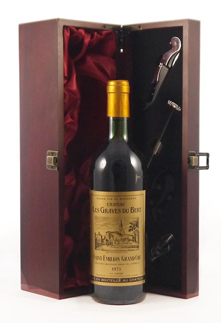 Product image of 1975 Chateau Les Graves Du Bert 1975 Saint Emilion Grand Cru from Vintage Wine Gifts