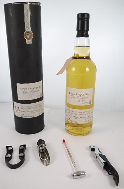 Product image of 1990 Auchentoshan 13 year old Single Malt Whisky 1990 Dewar Rattray Cask Collection Original Box from Vintage Wine Gifts