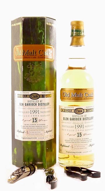 Product image of 1991 Glen Garioch 15 Year Old Single Malt Whisky 1991 Old Malt Cask bottling Original Box from Vintage Wine Gifts