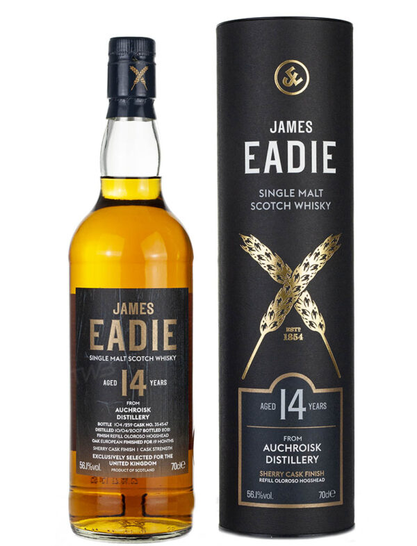 Product image of Auchroisk 14 Year Old 2007 James Eadie UK Exclusive from The Whisky Barrel