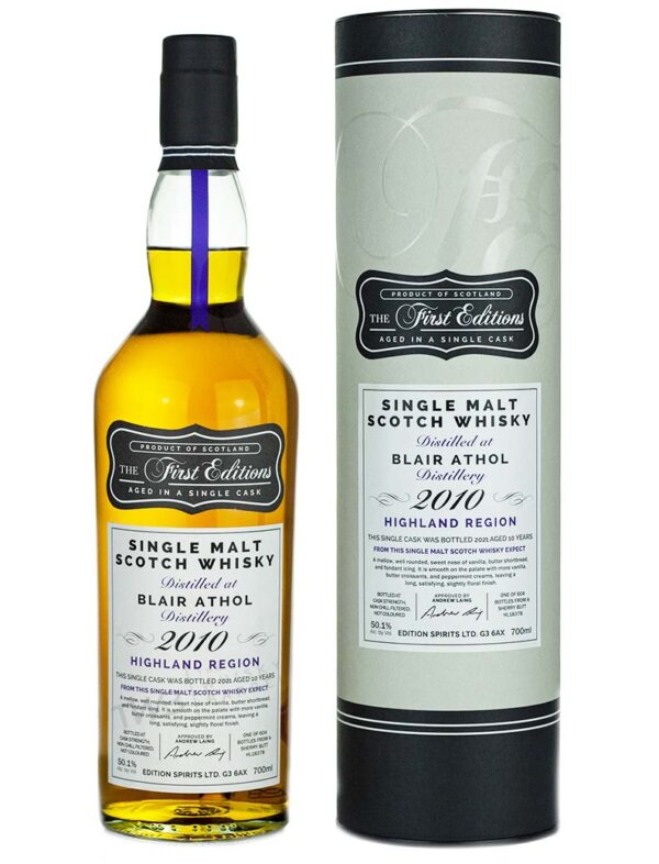 Product image of Blair Athol 10 Year Old 2010 First Editions from The Whisky Barrel