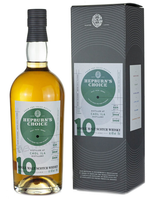 Product image of Caol Ila 10 Year Old 2010 Hepburn's Choice from The Whisky Barrel