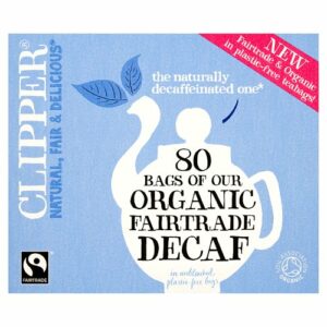 Product image of Clipper Organic Decaf 80 Teabags from British Corner Shop