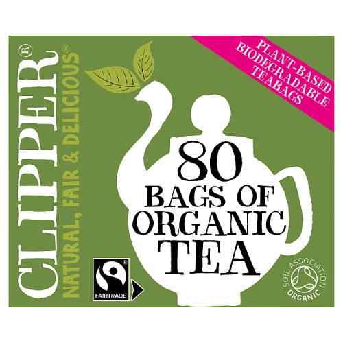 Product image of Clipper Organic Fair Trade 80 Teabags from British Corner Shop