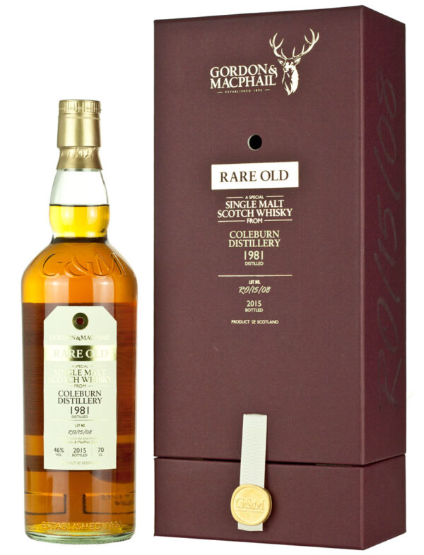 Product image of Coleburn 1981 Rare Old (2015) from The Whisky Barrel
