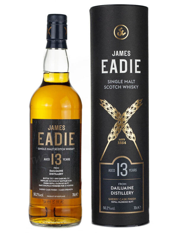 Product image of Dailuaine 13 Year Old 2007 James Eadie from The Whisky Barrel