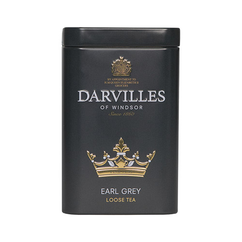 Product image of Darvilles Of Windsor Earl Grey Leaf Tea Caddy from British Corner Shop