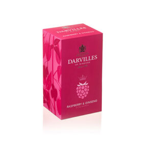 Product image of Darvilles Of Windsor Raspberry & Ginseng Infusions 25 Teabags from British Corner Shop