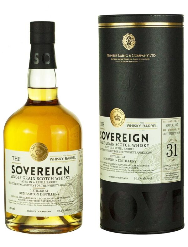 Product image of Dumbarton 31 Year Old 1987 Sovereign Exclusive from The Whisky Barrel