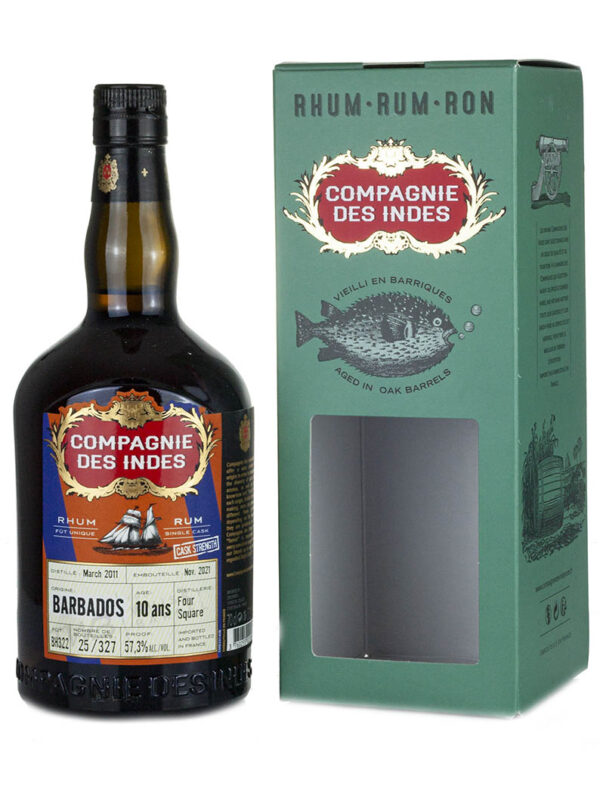 Product image of Foursquare 10 Year Old 2011 Compagnie des Indes from The Whisky Barrel