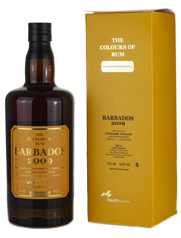 Product image of Foursquare 11 Year Old 2009 The Colours Of Rum Edition 4 from The Whisky Barrel