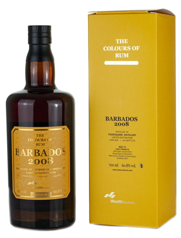 Product image of Foursquare 12 Year Old 2008 The Colours Of Rum Edition 12 from The Whisky Barrel