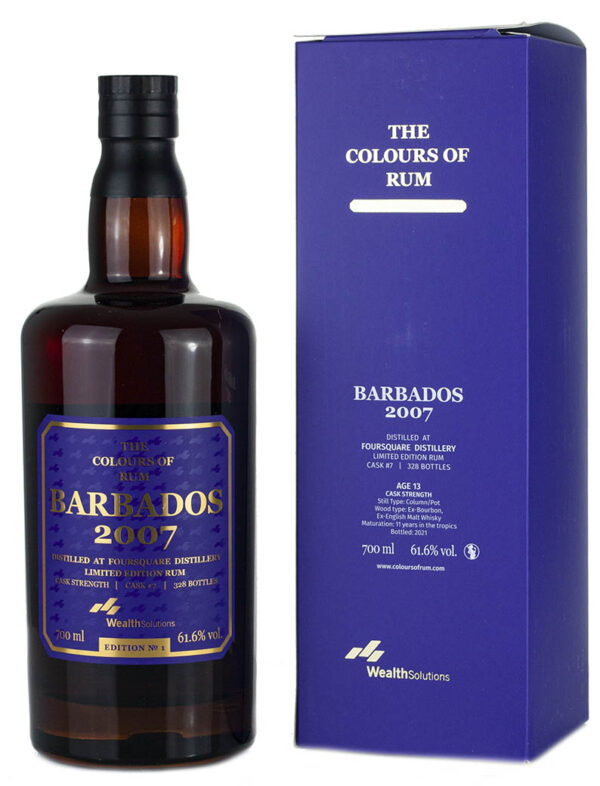 Product image of Foursquare 13 Year Old 2007 The Colours Of Rum Edition 1 from The Whisky Barrel