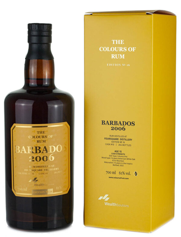 Product image of Foursquare 15 Year Old 2006 The Colours Of Rum Edition 16 from The Whisky Barrel