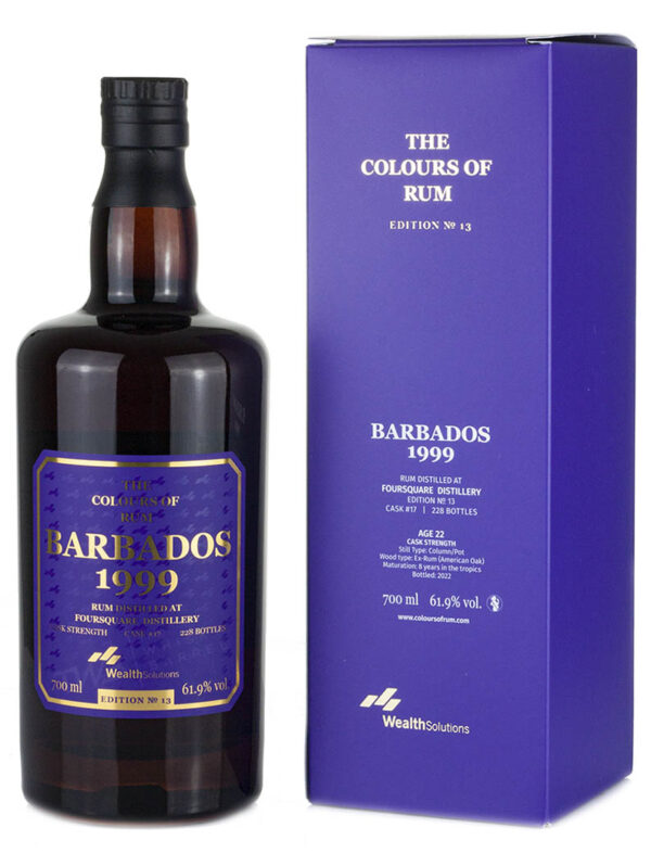 Product image of Foursquare 22 Year Old 1999 The Colours Of Rum Edition 13 from The Whisky Barrel