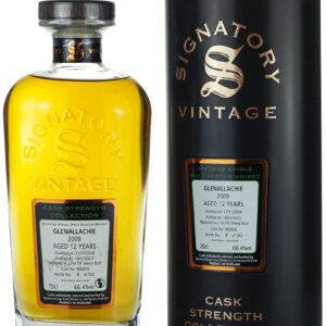 Product image of Glenallachie 12 Year Old 2009 Signatory Cask Strength from The Whisky Barrel