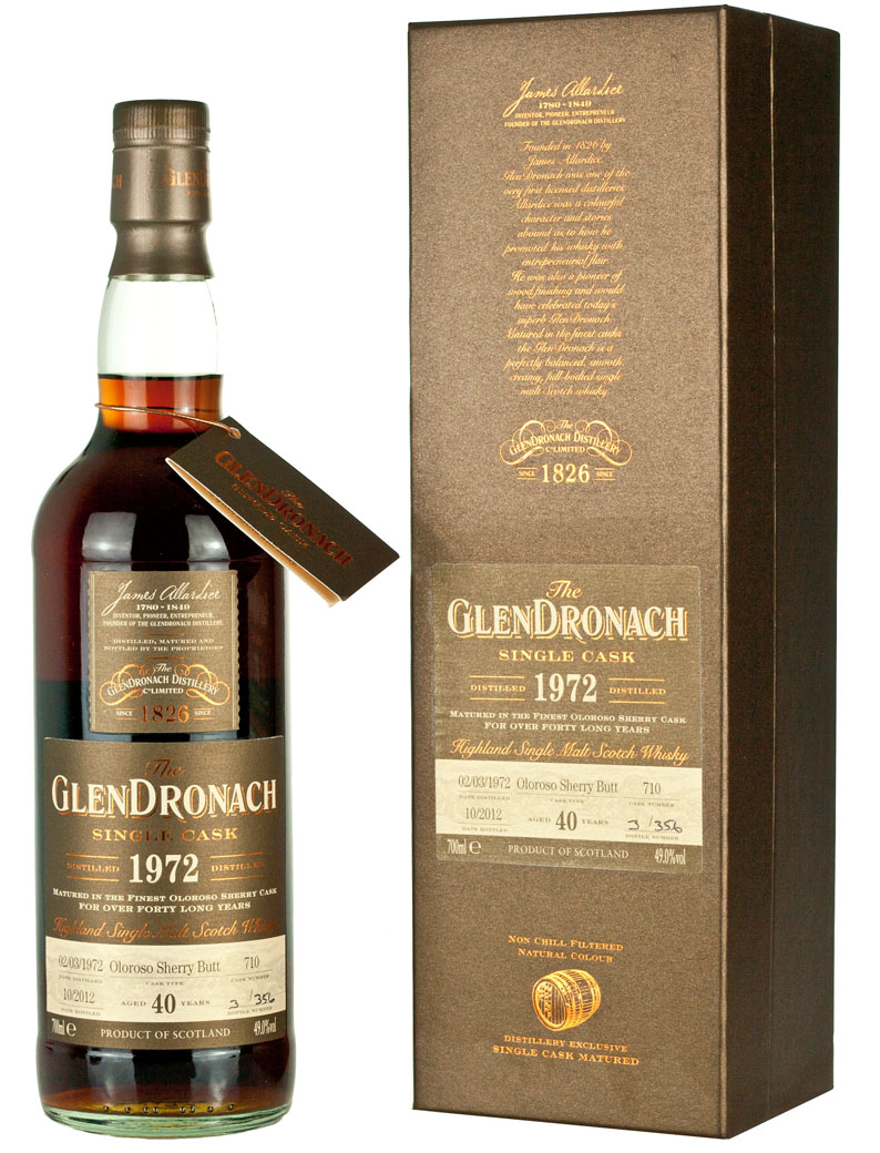 Product image of Glendronach 40 Year Old 1972 Batch 7 from The Whisky Barrel