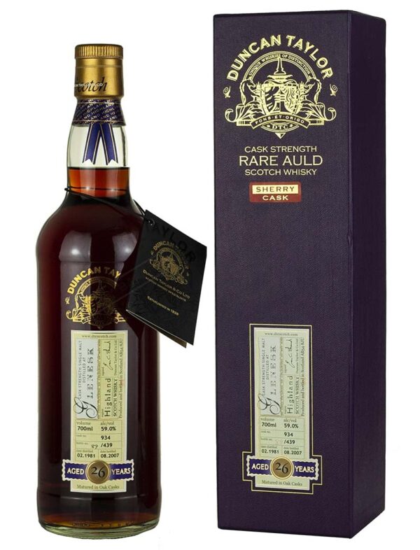 Product image of Glenesk 26 Year Old 1981 Duncan Taylor Rare Auld from The Whisky Barrel