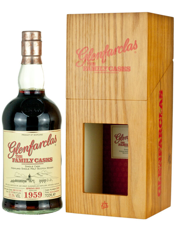 Product image of Glenfarclas 1959 Family Casks Release SP15 from The Whisky Barrel