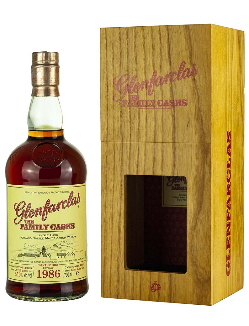 Product image of Glenfarclas 32 Year Old 1986 Family Casks Release W18 from The Whisky Barrel