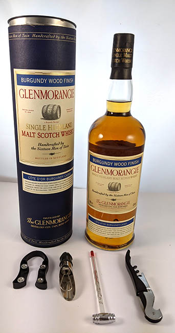 Product image of Glenmorangie Highland Single Malt Scotch Whisky Distillery Bottling Burgundy Wood Finish (1 Litre) Original Box from Vintage Wine Gifts