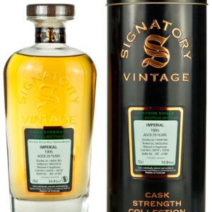 Product image of Imperial 20 Year Old 1995 Signatory Cask Strength from The Whisky Barrel