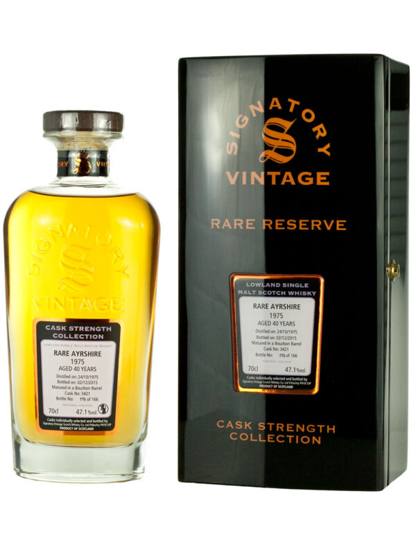 Product image of Ladyburn Rare Ayrshire 40 Year Old 1975 Signatory from The Whisky Barrel