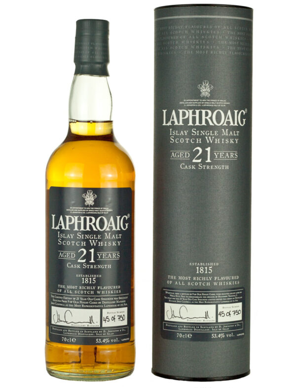 Product image of Laphroaig 21 Year Old Terminal 5 from The Whisky Barrel