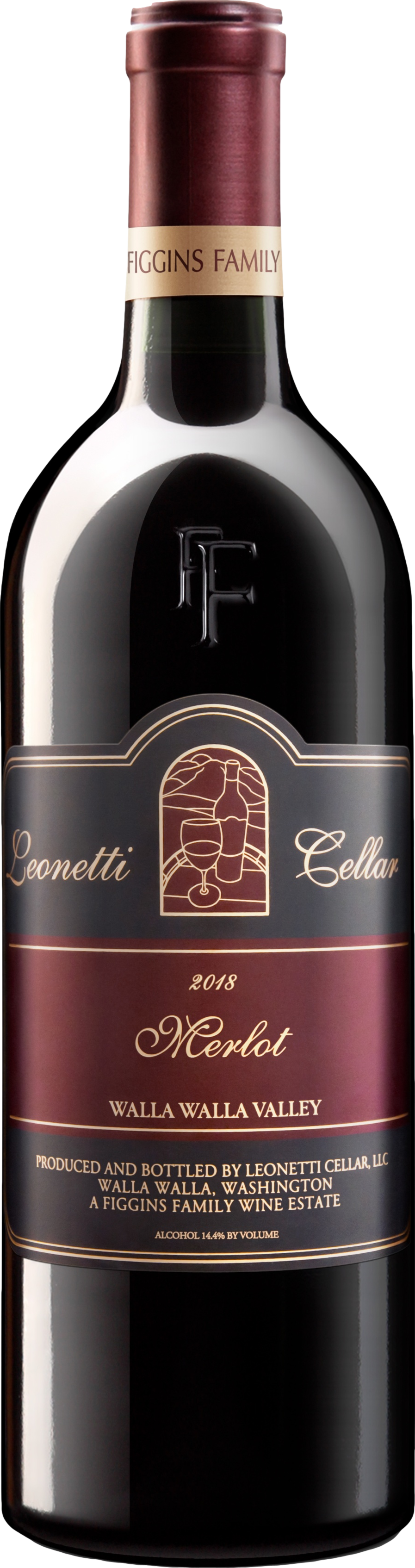 Product image of Leonetti Merlot 2018 from 8wines