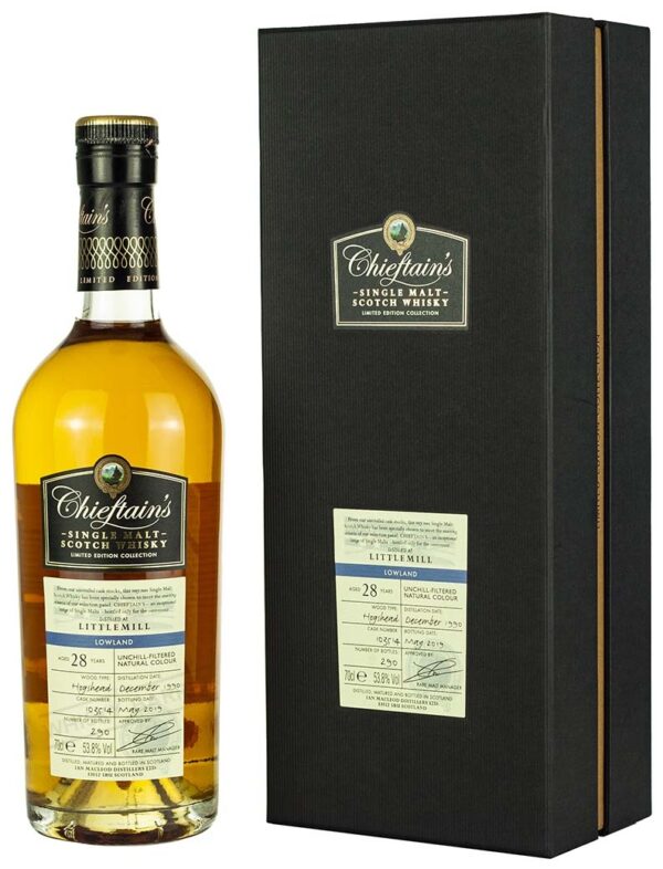 Product image of Littlemill 28 Year Old 1990 Chieftain's from The Whisky Barrel
