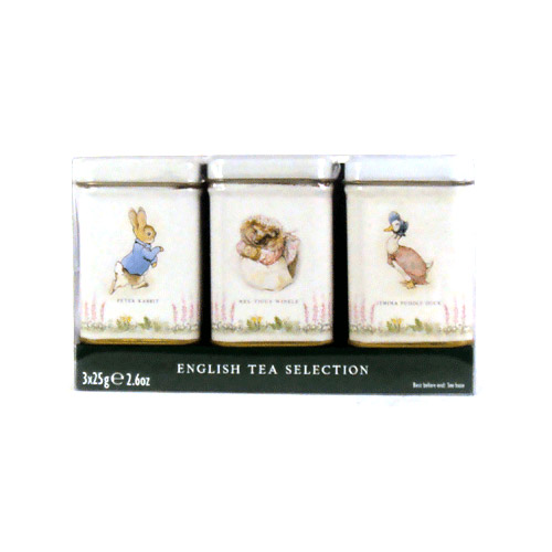 Product image of New English Teas Beatrix Potter Mini Tins from British Corner Shop