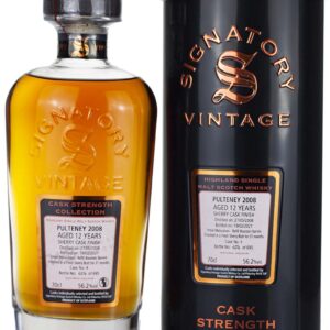 Product image of Old Pulteney 12 Year Old 2008 Signatory Cask Strength from The Whisky Barrel