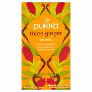 Product image of Pukka Organic 3 Ginger Tea 20s from British Corner Shop