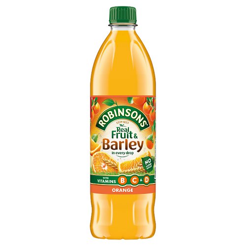 Product image of Robinsons Fruit & Barley Orange Squash from British Corner Shop