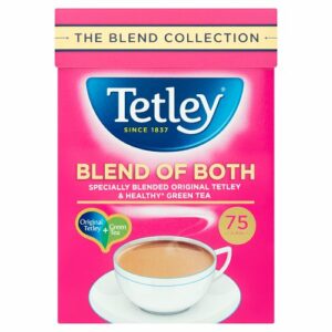Product image of Tetley Blend Of Both 75 Pack from British Corner Shop