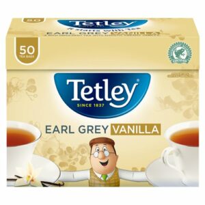 Product image of Tetley Earl Grey & Vanilla 50 Teabags from British Corner Shop