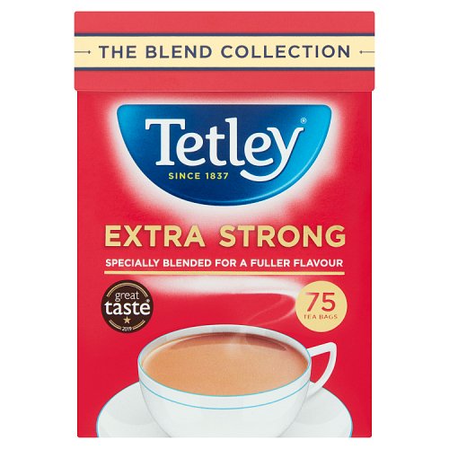 Product image of Tetley Extra Strong Tea 75 from British Corner Shop