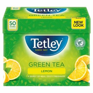 Product image of Tetley Green  Lemon 50 Teabags from British Corner Shop