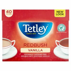 Product image of Tetley Redbush & Vanilla 40s from British Corner Shop