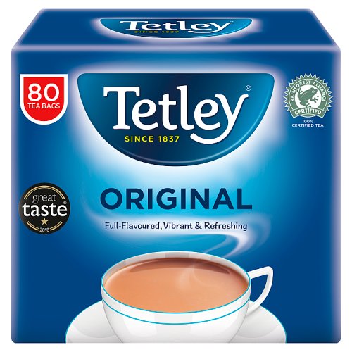 Product image of Tetley Tea Bags 80 from British Corner Shop