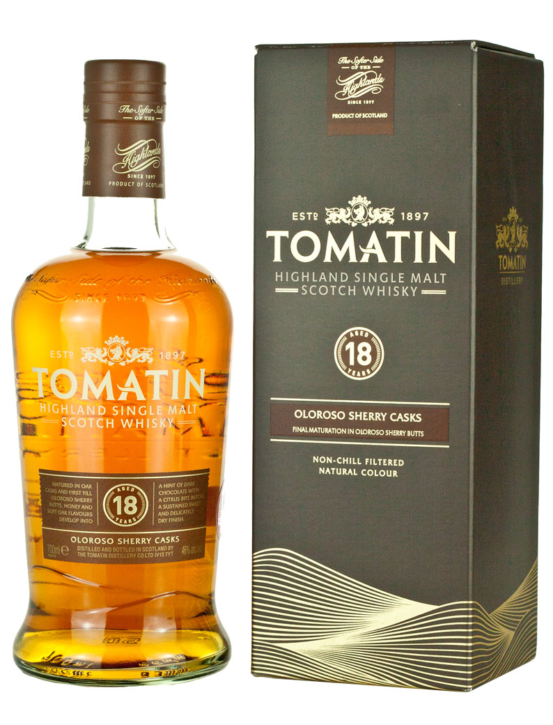 Product image of Tomatin 18 Year Old from The Whisky Barrel