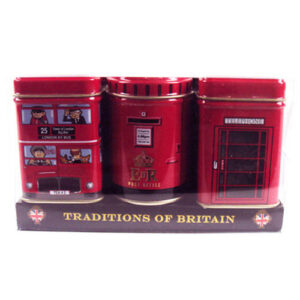 Product image of Traditions Of Britain Heritage Tins Pack from British Corner Shop