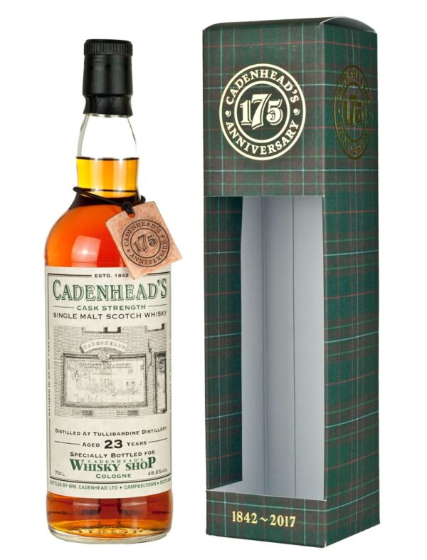 Product image of Tullibardine 23 Year Old 1993 Cadenhead's Cologne 175th Anniversary from The Whisky Barrel