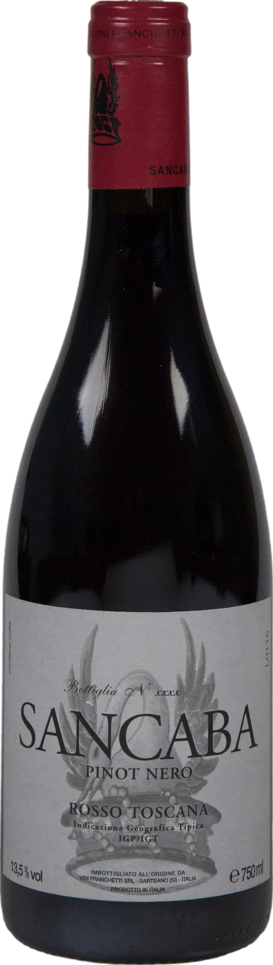 Product image of Vini Franchetti Sancaba Pinot Nero 2019 from 8wines
