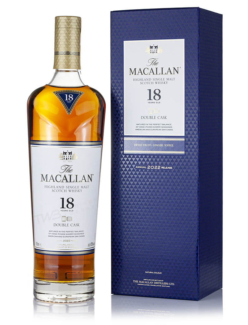 Product image of Macallan 18 Year Old Double Cask (2022) from The Whisky Barrel